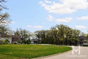 Oakcrest Estates subdivision in Huntley, IL