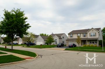 Southwind subdivision in Huntley, IL