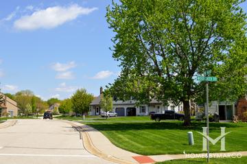 Woodcreek subdivision in Huntley, IL