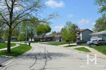 Woodcreek subdivision in Huntley, IL