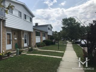 Courtland Park subdivision in Niles, IL