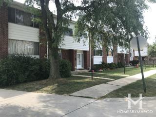 Courtland Park subdivision in Niles, IL