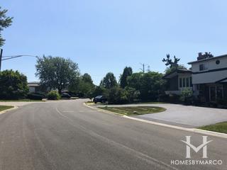 Golden Acres subdivision in Niles, IL