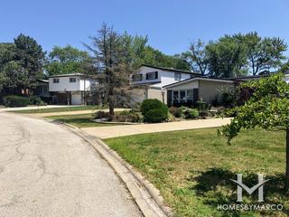 Golden Acres subdivision in Niles, IL