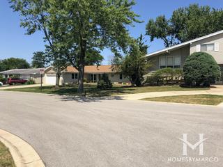 Golden Acres subdivision in Niles, IL