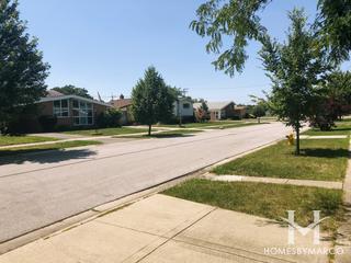 Greenwood Estates subdivision in Niles, IL