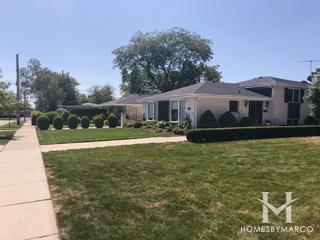 Greenwood Estates subdivision in Niles, IL