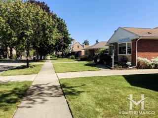 Oakton Manor subdivision in Niles, IL