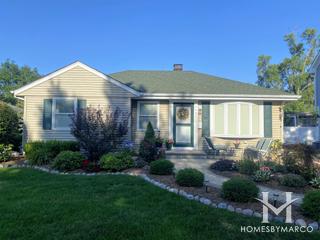 Bluett subdivision in Mount Prospect, IL