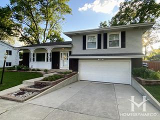 Brickman Manor subdivision in Mount Prospect, IL