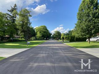 Castle Heights subdivision in Mount Prospect, IL