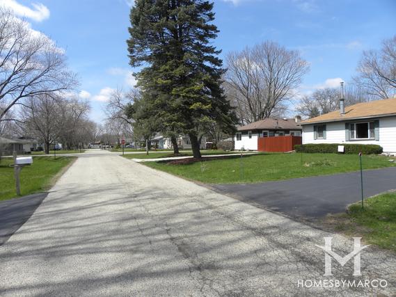 West Shore Beach subdivision in McHenry, IL