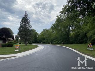 Country Club subdivision in Mount Prospect, IL