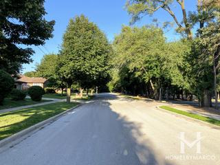 Courts of Hill Street subdivision in Mount Prospect, IL