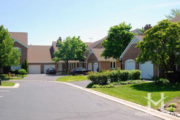 Courts of St John subdivision in Mount Prospect, IL
