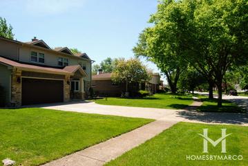 Elk Ridge Villas subdivision in Mount Prospect, IL