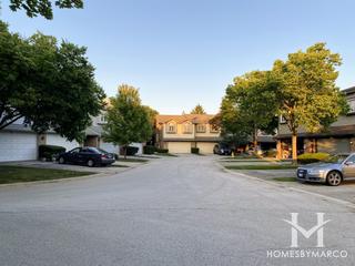 Evergreen Woods subdivision in Mount Prospect, IL