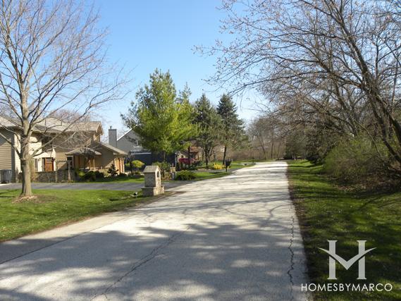 Worthmoor Estates subdivision in McHenry, IL