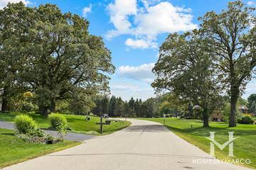 Oakview Estates subdivision in Ringwood, IL