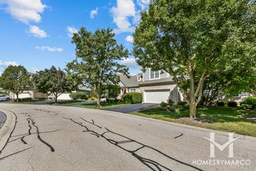 Boulder Ridge West Villa subdivision in Lake in the Hills, IL