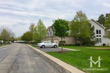 Boulder Ridge West Villa subdivision in Lake in the Hills, IL