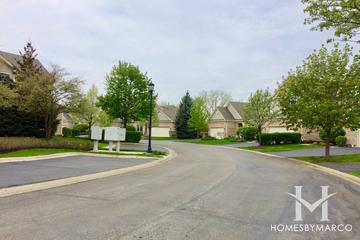 Boulder Ridge West Villa subdivision in Lake in the Hills, IL