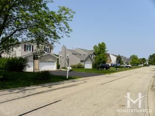 Crystal Creek subdivision in Lake in the Hills, IL