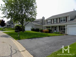 Crystal Creek subdivision in Lake in the Hills, IL