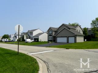 Crystal Creek subdivision in Lake in the Hills, IL