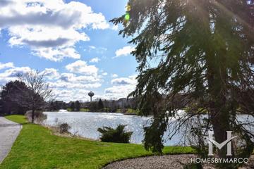 Heron Bay subdivision in Lake in the Hills, IL
