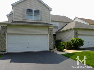 Hidden Ridge subdivision in Lake in the Hills, IL