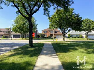 Harvest Heights subdivision in Mount Prospect, IL