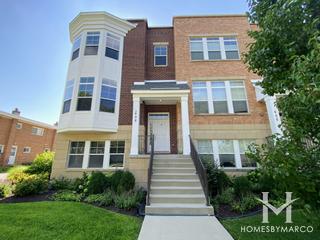 Lions Park subdivision in Mount Prospect, IL