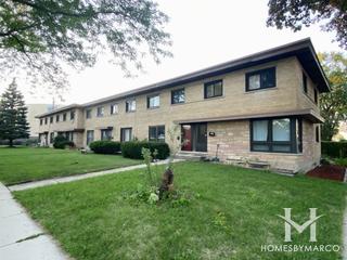 Maple Crest subdivision in Mount Prospect, IL