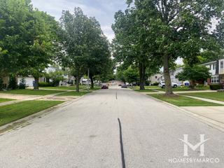Mount Shire subdivision in Mount Prospect, IL