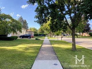 Rainbow Ridge subdivision in Mount Prospect, IL