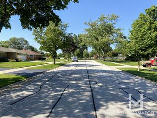 Triangle subdivision in Mount Prospect, IL