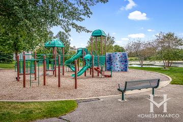 Summit Ridge subdivision in Lake in the Hills, IL