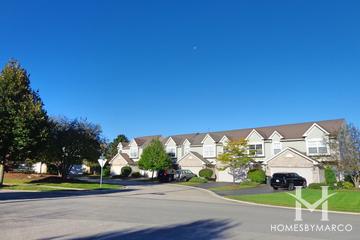 Windstone Crossing subdivision in Lake in the Hills, IL
