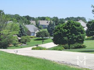 Chalet Hills Estates subdivision in Cary, IL