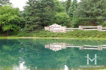 Cimarron subdivision in Cary, IL