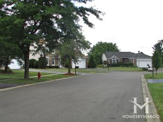 Cimarron subdivision in Cary, IL