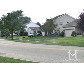 Cimarron subdivision in Cary, IL