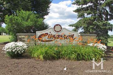 Cimarron subdivision in Cary, IL