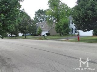 Cimarron subdivision in Cary, IL