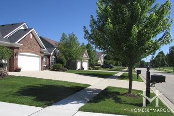 Fox Trails subdivision in Cary, IL