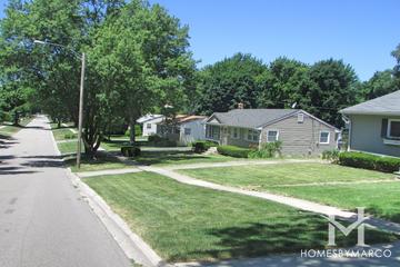 Hansons subdivision in Cary, IL