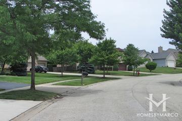 Hunt Club Hills subdivision in Cary, IL