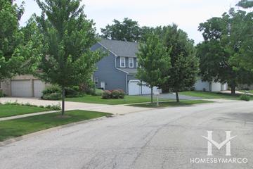 Hunt Club Hills subdivision in Cary, IL