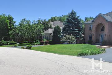 Kingsbridge subdivision in Cary, IL